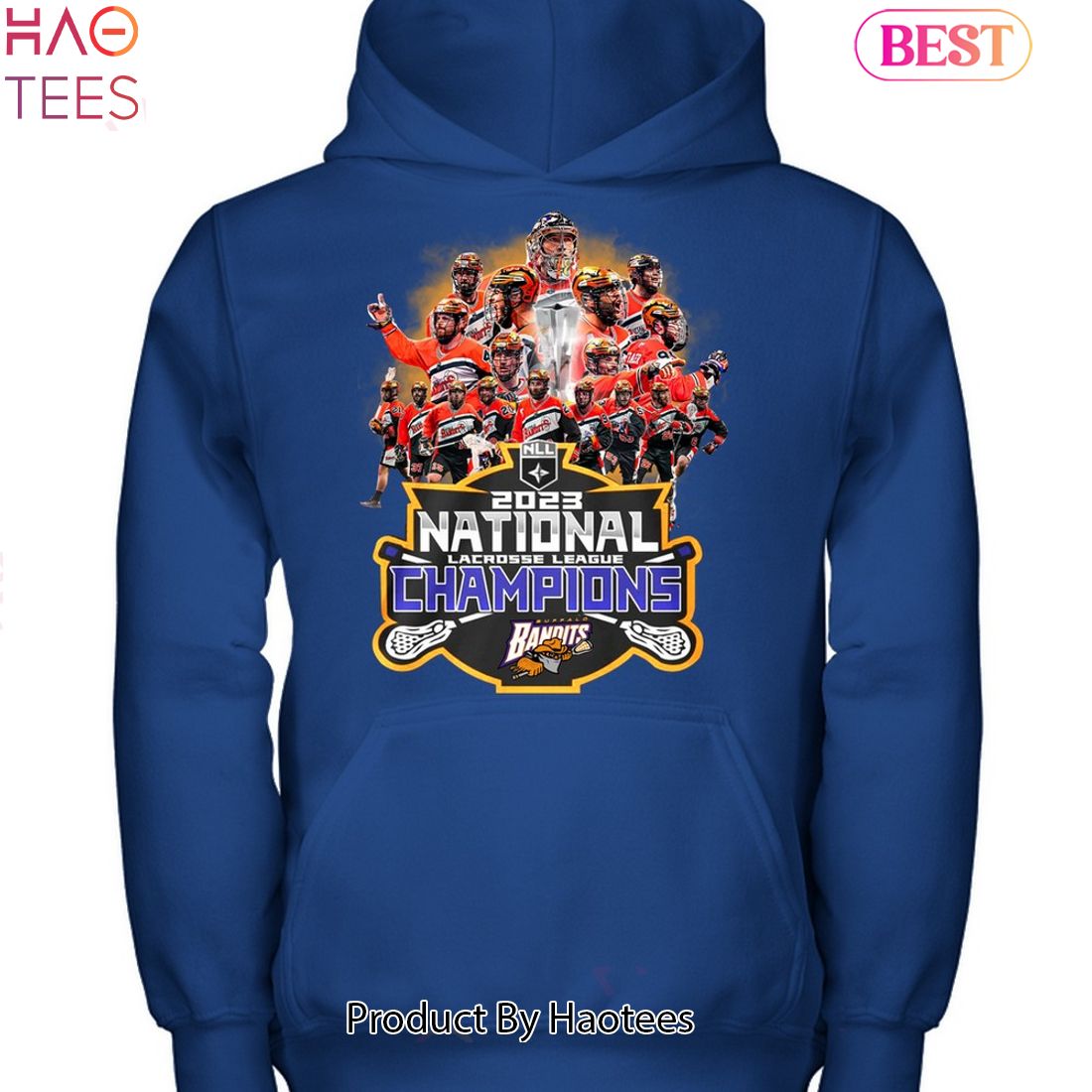 2023 National Lacrosse Leagues Champions Buffalo Bandits Unisex T-Shirt 2023 National Lacrosse Leagues Champions Buffalo Bandits Unisex T-Shirt
