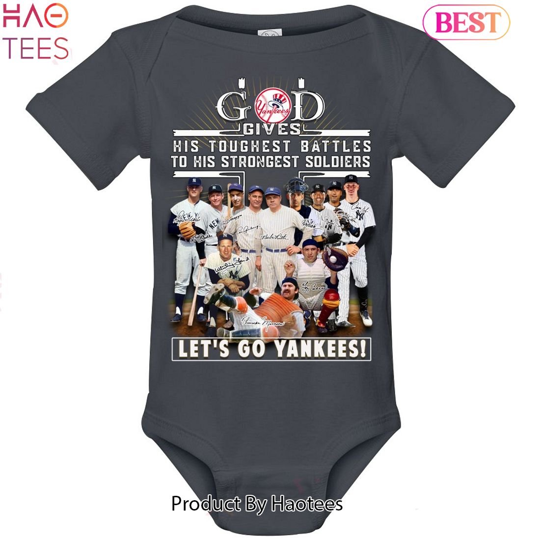 God Gives His Toughest Battles To His Strongest Soldiers-let's Go New York Yankees Unisex T-shirt God Gives His Toughest Battles To His Strongest Soldiers-let's Go New York Yankees Unisex T-shirt