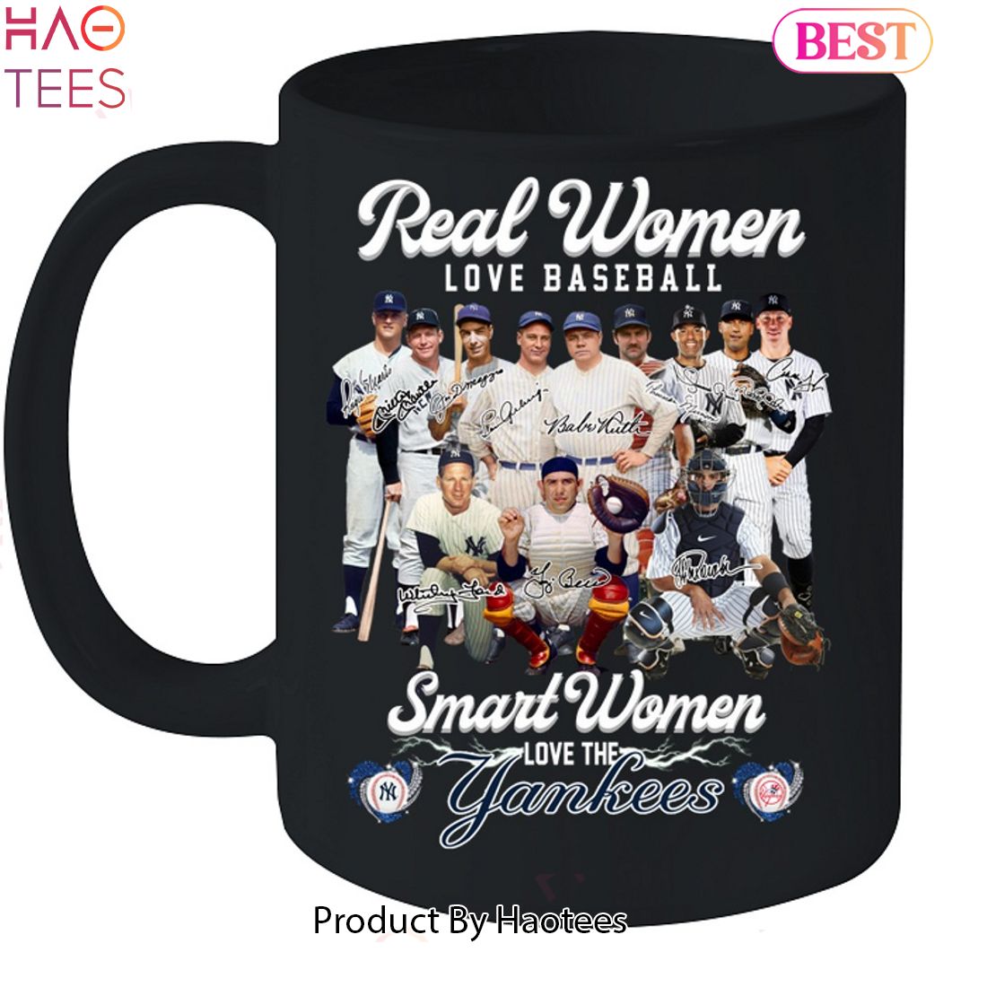 Real Women Love Baseball Smart Women Love The New York Yankees Legend Unisex T-Shirt Real Women Love Baseball Smart Women Love The New York Yankees Legend Unisex T-Shirt