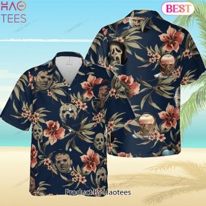 HOT FASHION Halloween Horror Nights Hawaiian Shirt 3D Hot Trend Summer 2023