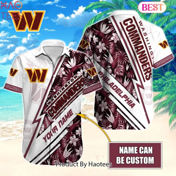 NEW FASHION NFL Washington Redskins Hawaiian Shirt 3D Hot Trending Summer 2023