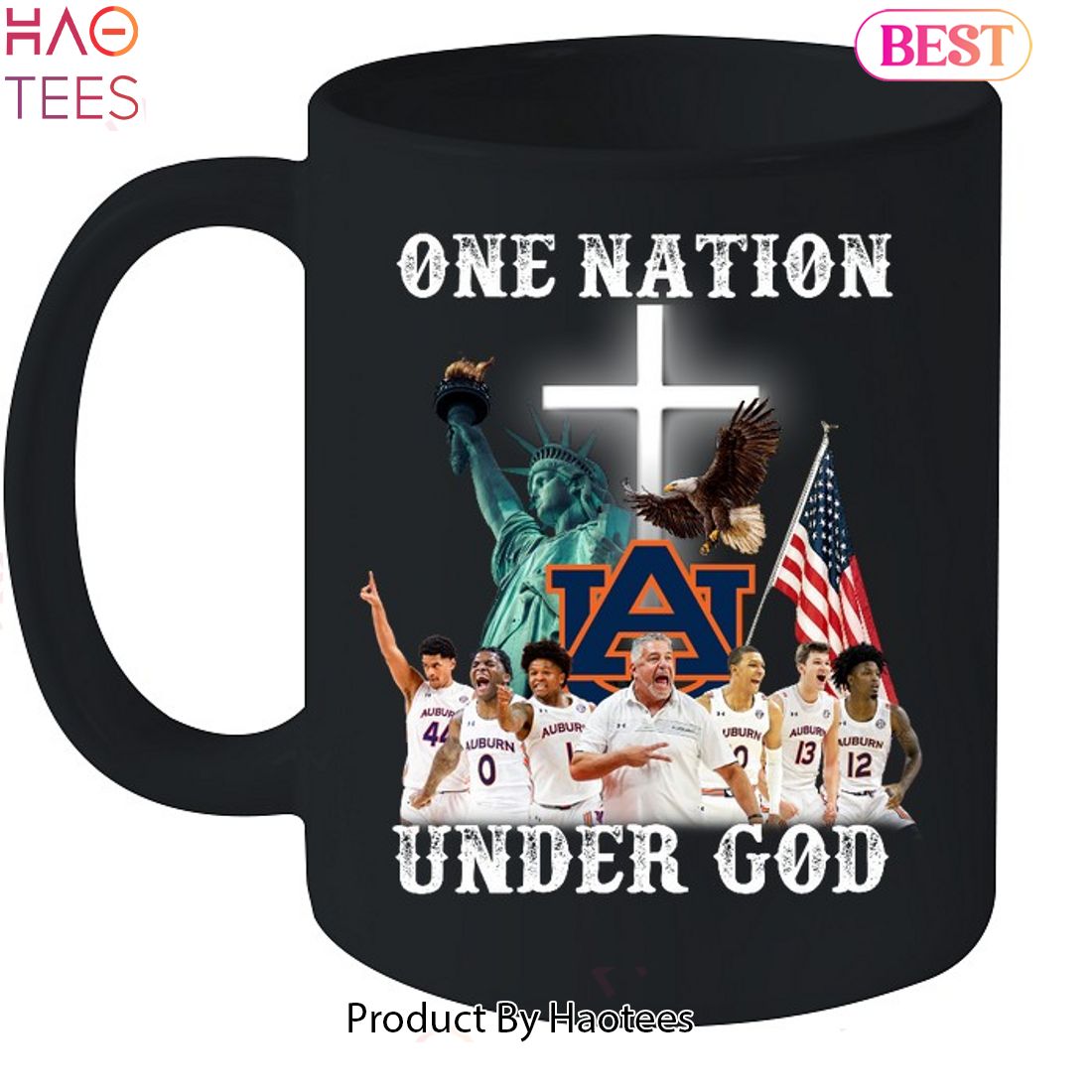 Auburn Tigers One Nation Under God Unisex T-Shirt Auburn Tigers One Nation Under God Unisex T-Shirt