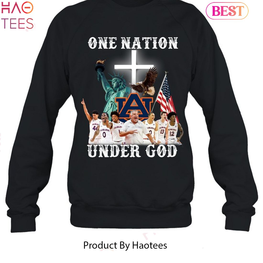 Auburn Tigers One Nation Under God Unisex T-Shirt Auburn Tigers One Nation Under God Unisex T-Shirt