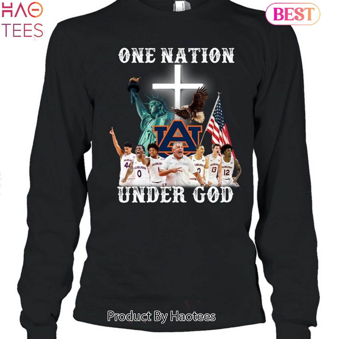 Auburn Tigers One Nation Under God Unisex T-Shirt Auburn Tigers One Nation Under God Unisex T-Shirt