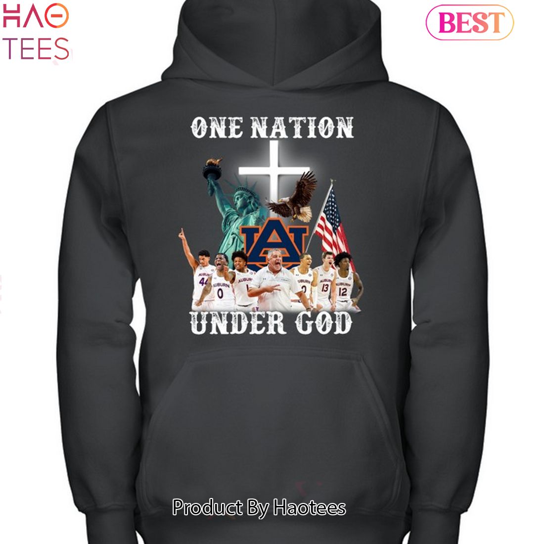 Auburn Tigers One Nation Under God Unisex T-Shirt Auburn Tigers One Nation Under God Unisex T-Shirt