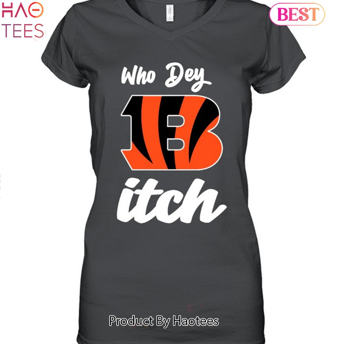 Women's Bengals Who Dey Cropped Tee