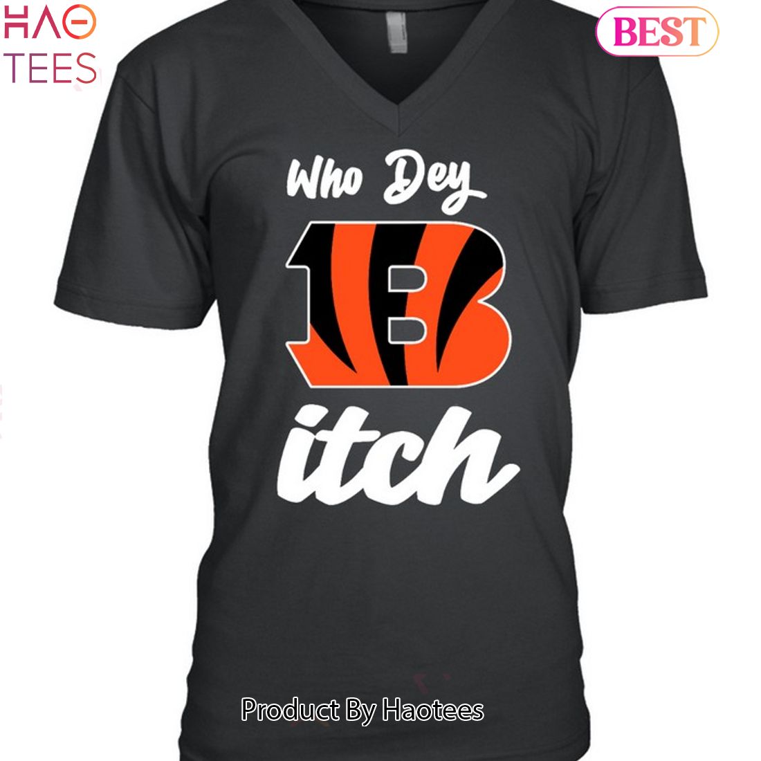 Who Dey Cincinnati Bengals T-Shirt For Unisex 