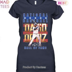 National Baseball David Ortiz Hall Of Fame Unisex T-Shirt