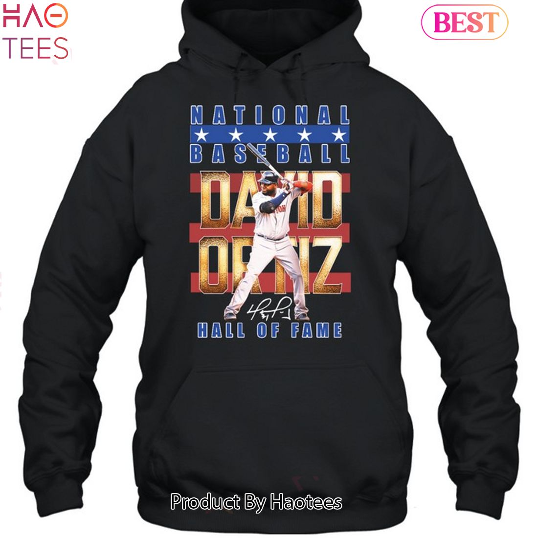 National Baseball David Ortiz Hall Of Fame Unisex T-Shirt National Baseball David Ortiz Hall Of Fame Unisex T-Shirt