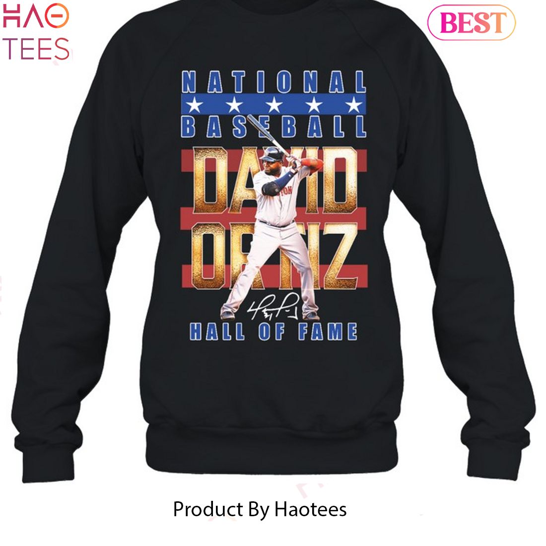 National Baseball David Ortiz Hall Of Fame Unisex T-Shirt National Baseball David Ortiz Hall Of Fame Unisex T-Shirt