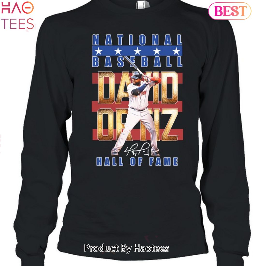 National Baseball David Ortiz Hall Of Fame Unisex T-Shirt National Baseball David Ortiz Hall Of Fame Unisex T-Shirt