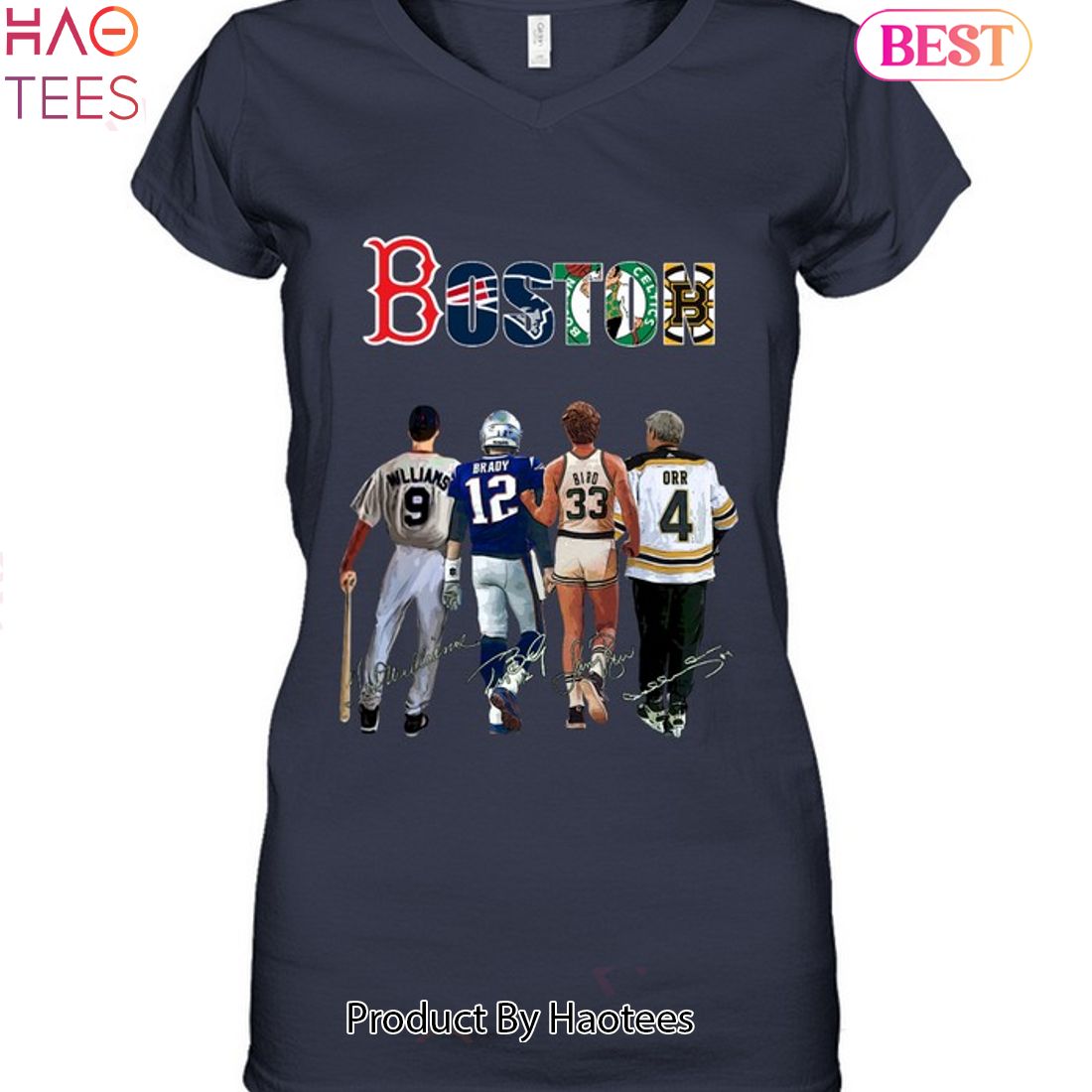 NEW Boston 9 Ted Williams With Friends Unisex T-Shirt NEW Boston 9 Ted Williams With Friends Unisex T-Shirt