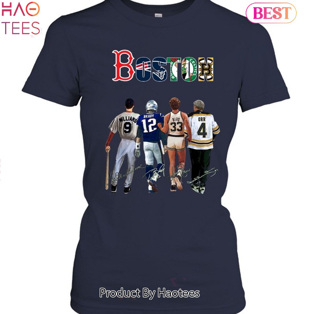 NEW Boston 9 Ted Williams With Friends Unisex T-Shirt NEW Boston 9 Ted Williams With Friends Unisex T-Shirt