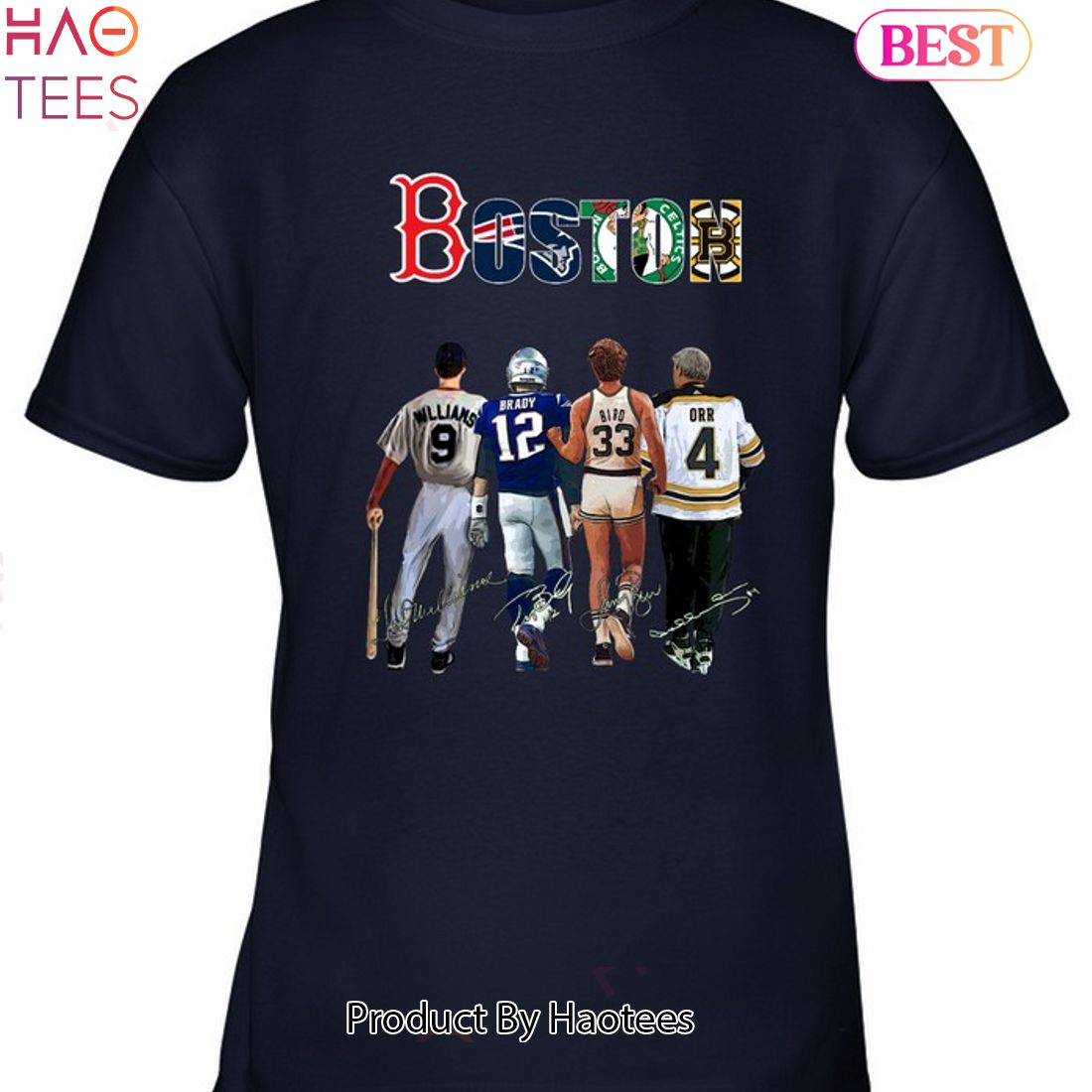 NEW Boston 9 Ted Williams With Friends Unisex T-Shirt NEW Boston 9 Ted Williams With Friends Unisex T-Shirt