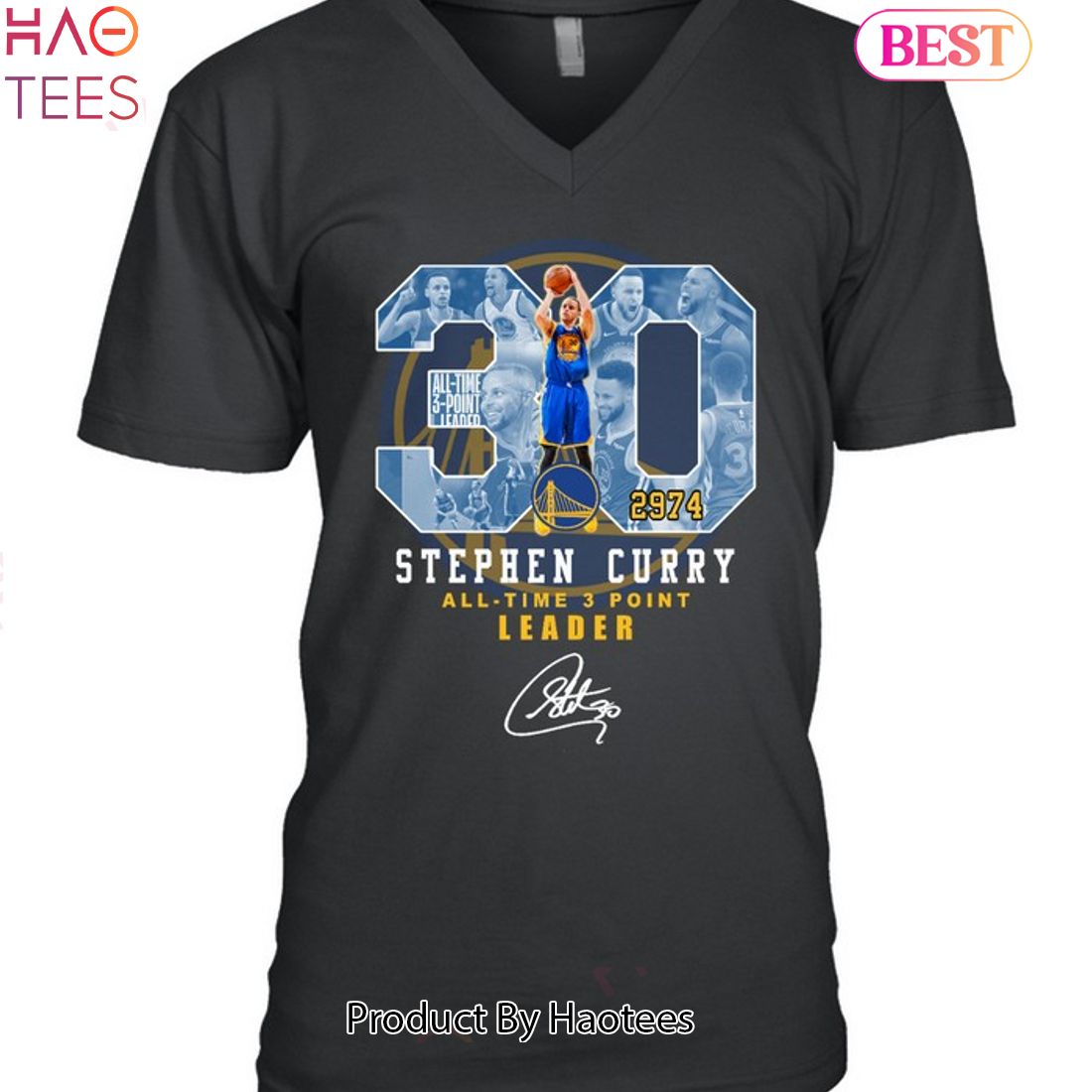 Stephen Curry All-Time 3 Point Leader Unisex T-Shirt Stephen Curry All-Time 3 Point Leader Unisex T-Shirt