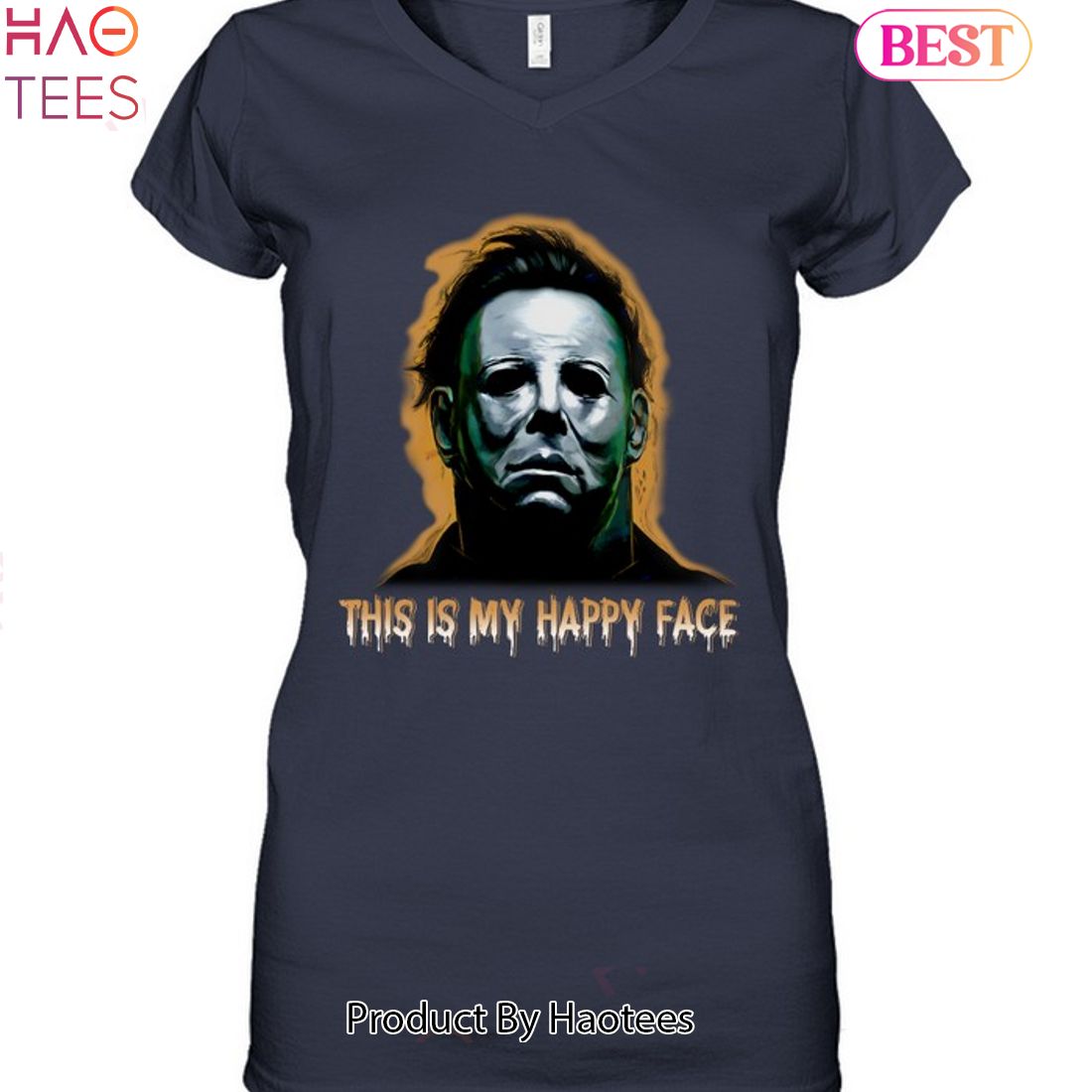 This My Happy Face Halloween Horror Nights Unisex T-Shirt This My Happy Face Halloween Horror Nights Unisex T-Shirt