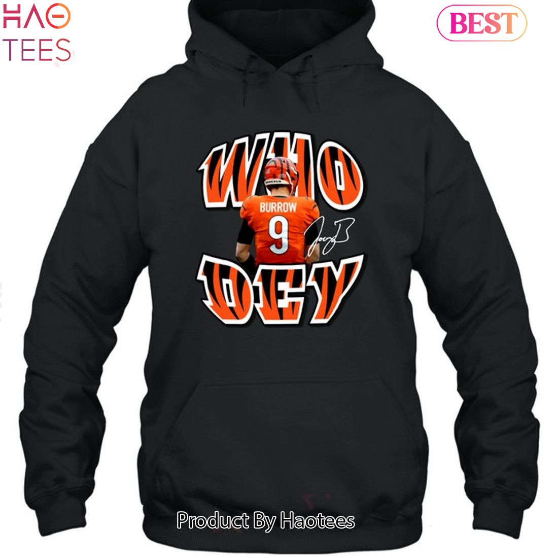 Who Dey Joe Burrow Cincinnati Bengals Unisex T-Shirt Who Dey Joe Burrow Cincinnati Bengals Unisex T-Shirt