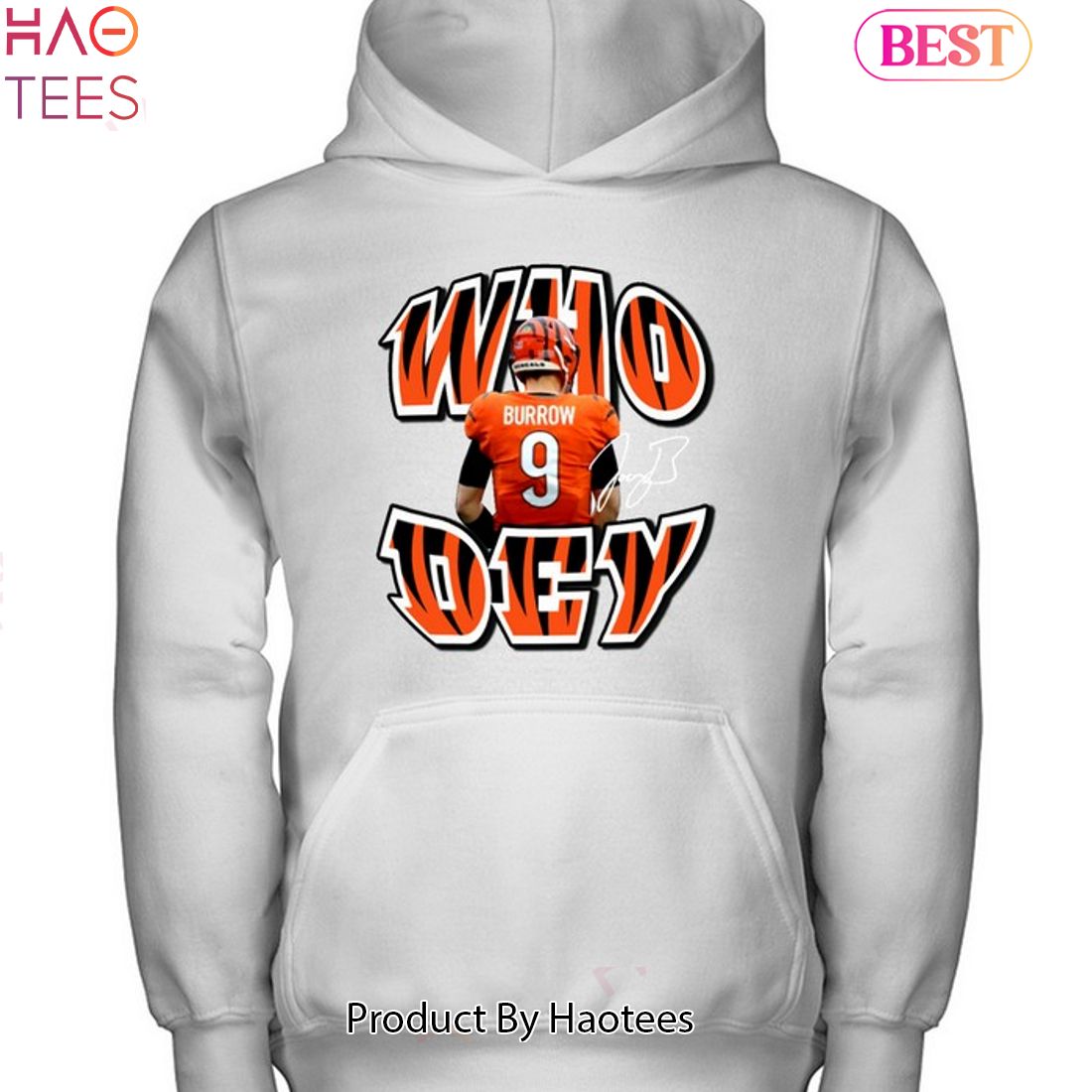 Who Dey Joe Burrow Cincinnati Bengals Unisex T-Shirt Who Dey Joe Burrow Cincinnati Bengals Unisex T-Shirt