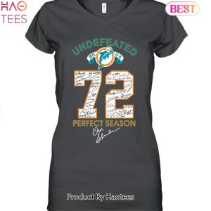 Miami Dolphins Undefeated 1972 Perfect Season Unisex T-Shirt