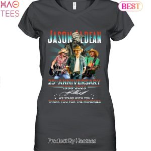 Jason Aldean 25th Anniversy 1998-2023 Thank You For The Memories Unisex T-Shirt