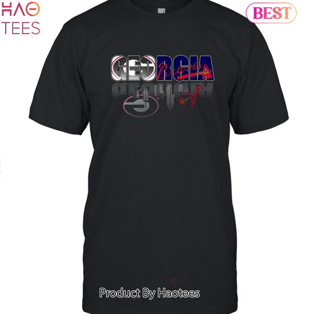 Georgia Bulldogs And Atlanta Braves Unisex T-Shirt