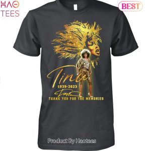 Tina Turner 1939-2023 Thank You For The Memories Unisex T-Shirt