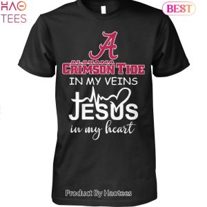 Alabama Crimson Tide In My Veins Unisex T-Shirt