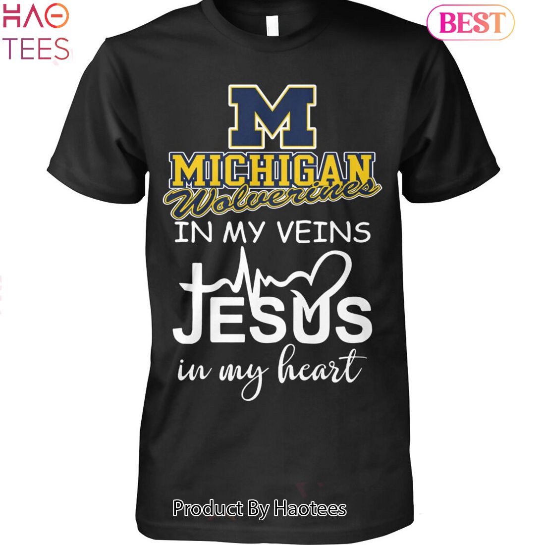 Michigan Wolverines In My Veins Unisex T-Shirt Michigan Wolverines In My Veins Unisex T-Shirt
