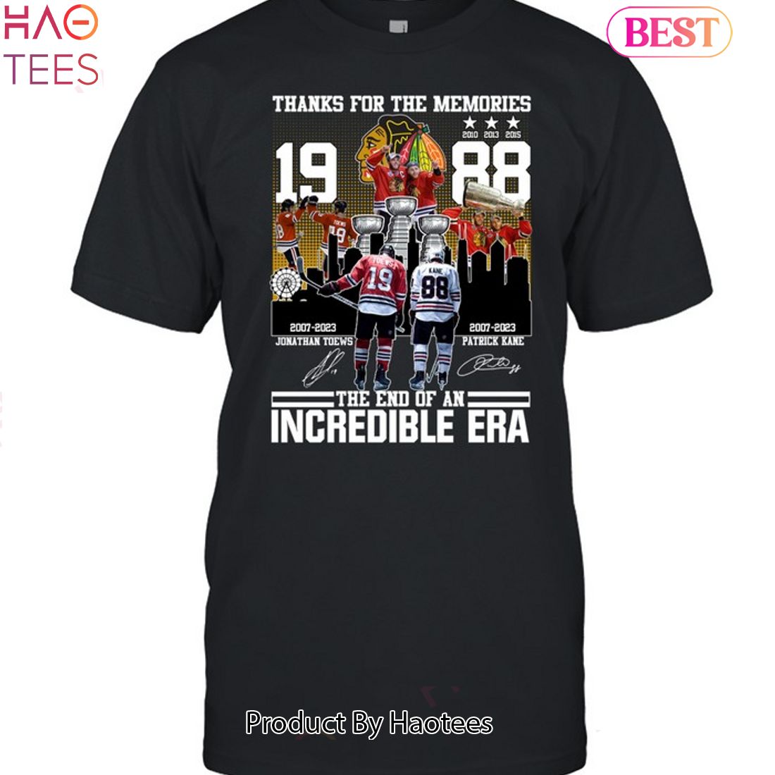 Thanks For The Memories The End Of An Incredible Era Unisex T-Shirt Thanks For The Memories The End Of An Incredible Era Unisex T-Shirt