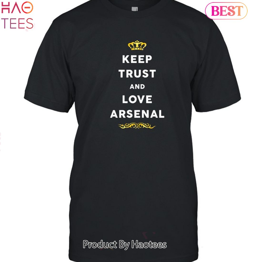 NEW Keep Trust And Love Arsenal Unisex T-Shirt NEW Keep Trust And Love Arsenal Unisex T-Shirt