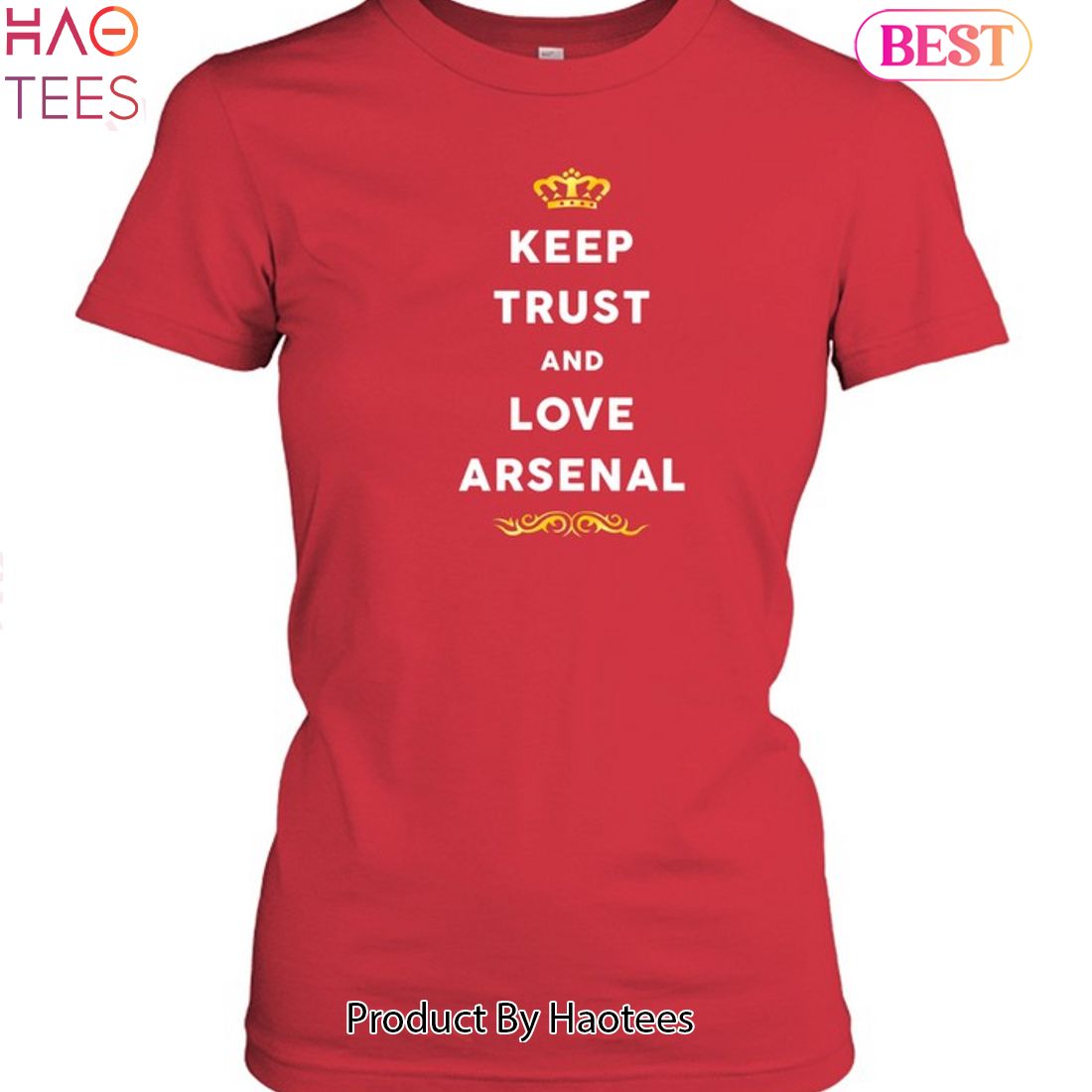 NEW Keep Trust And Love Arsenal Unisex T-Shirt NEW Keep Trust And Love Arsenal Unisex T-Shirt