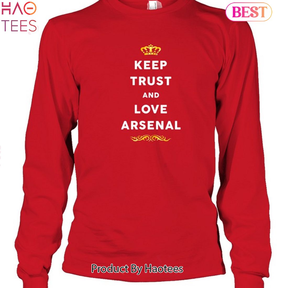 NEW Keep Trust And Love Arsenal Unisex T-Shirt NEW Keep Trust And Love Arsenal Unisex T-Shirt
