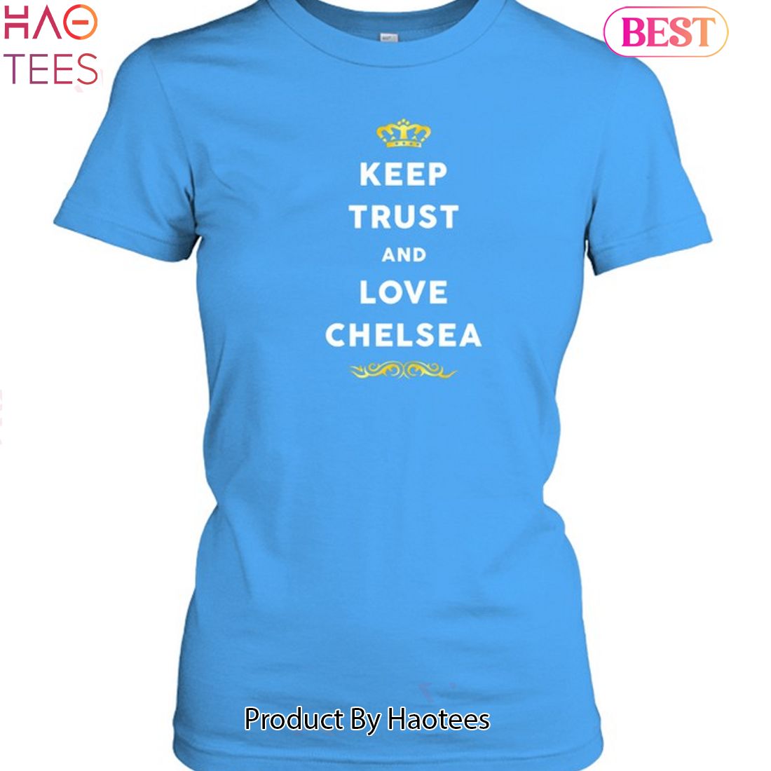 NEW Keep Trust And Love Chelsea Unisex T-Shirt NEW Keep Trust And Love Chelsea Unisex T-Shirt