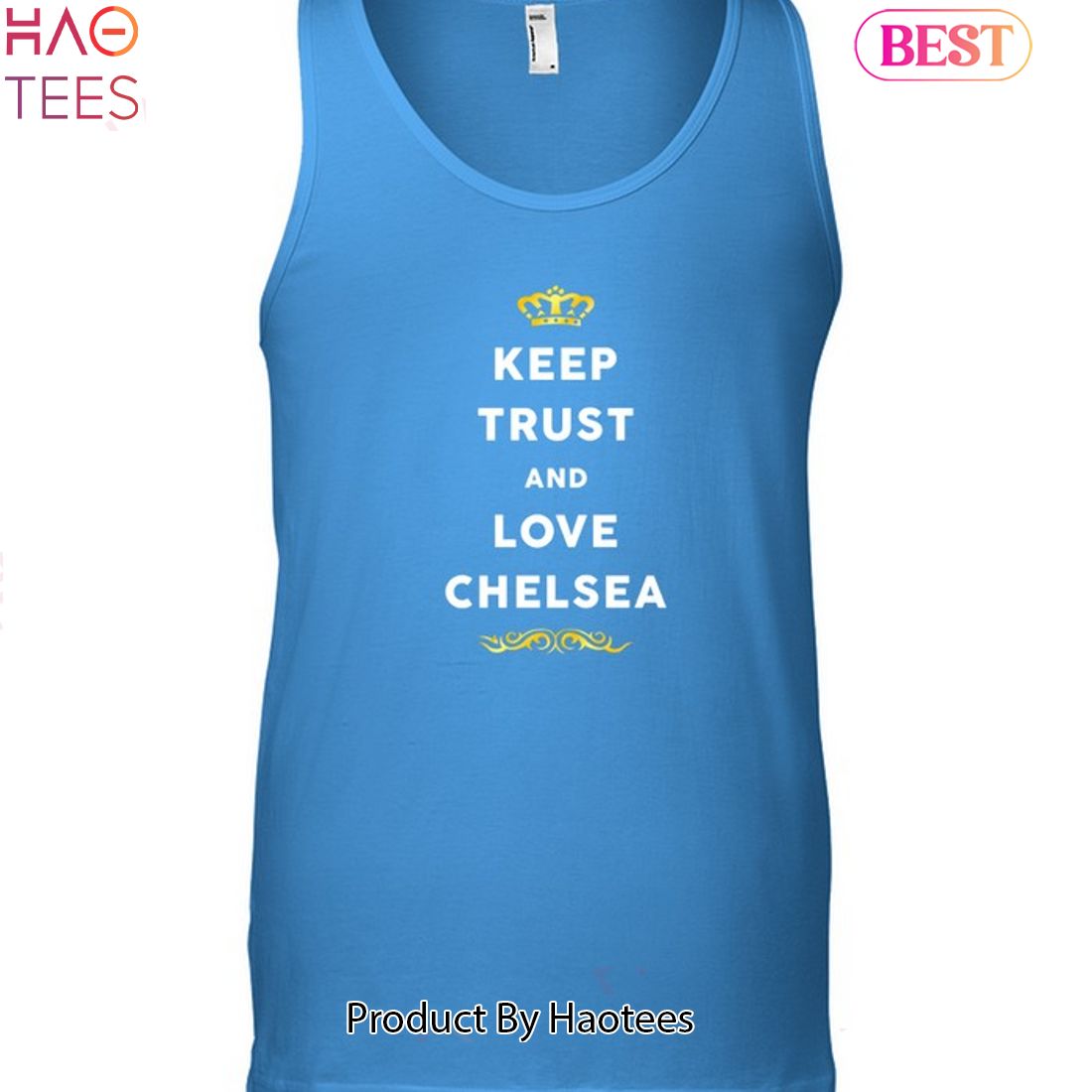 NEW Keep Trust And Love Chelsea Unisex T-Shirt NEW Keep Trust And Love Chelsea Unisex T-Shirt