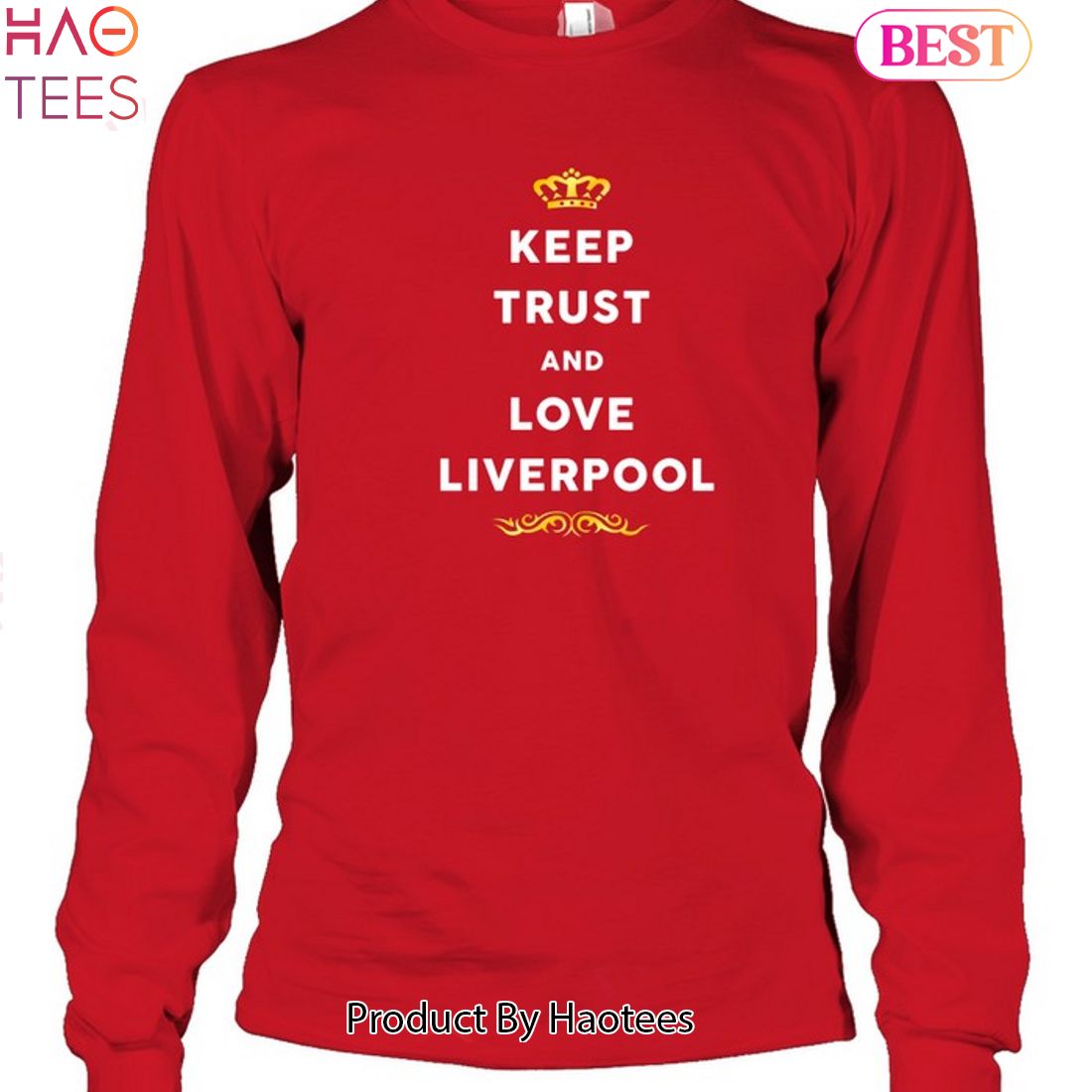 NEW Keep Trust And Love Liverpool Unisex T-Shirt NEW Keep Trust And Love Liverpool Unisex T-Shirt