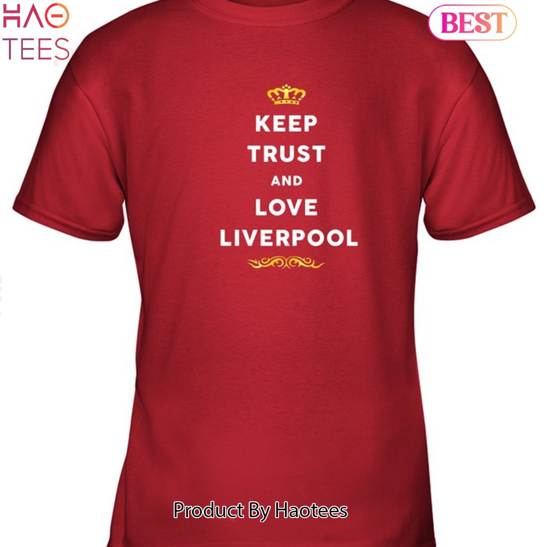 NEW Keep Trust And Love Liverpool Unisex T-Shirt NEW Keep Trust And Love Liverpool Unisex T-Shirt