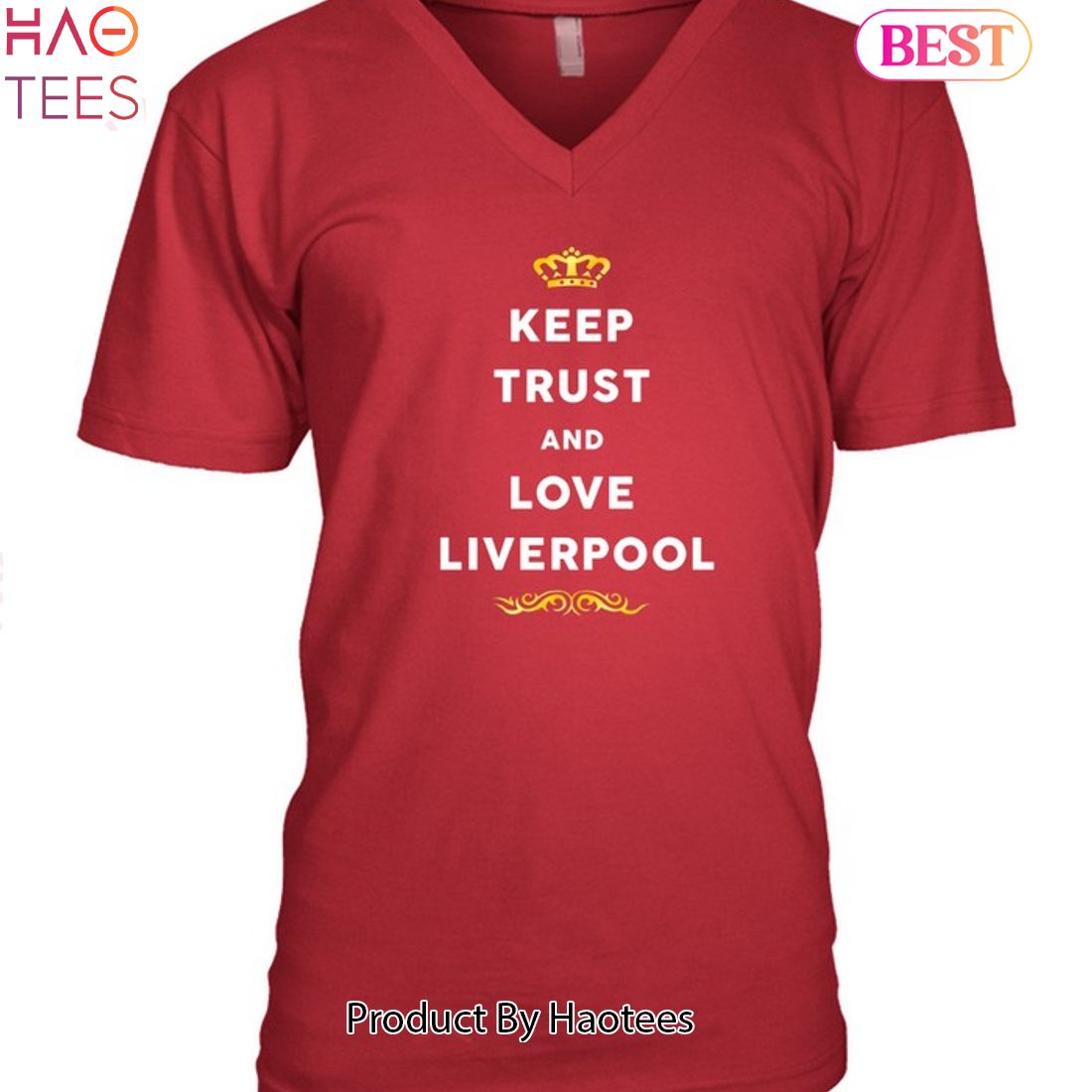 NEW Keep Trust And Love Liverpool Unisex T-Shirt NEW Keep Trust And Love Liverpool Unisex T-Shirt