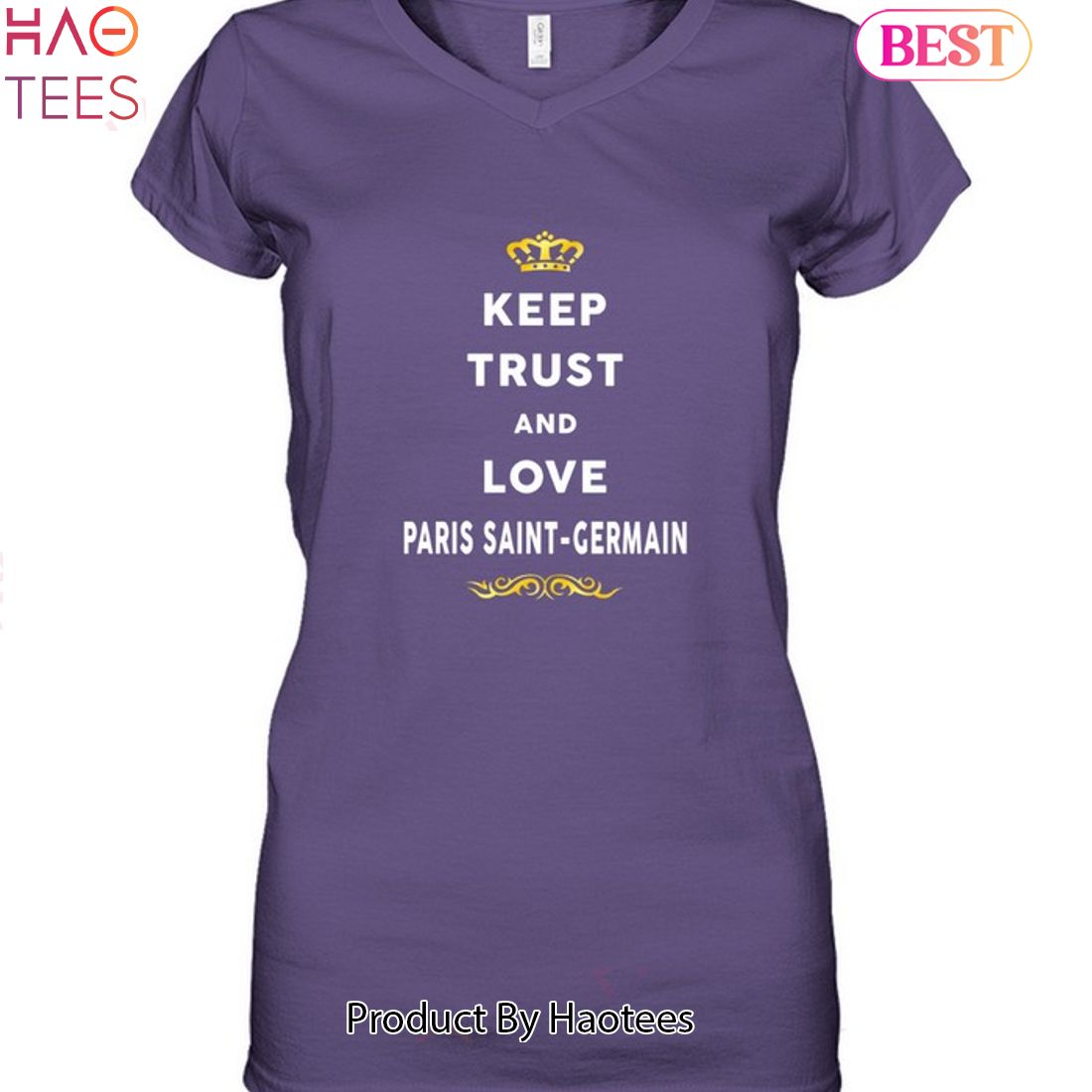 NEW Keep Trust And Love Paris Saint Germain Unisex T-Shirt NEW Keep Trust And Love Paris Saint Germain Unisex T-Shirt