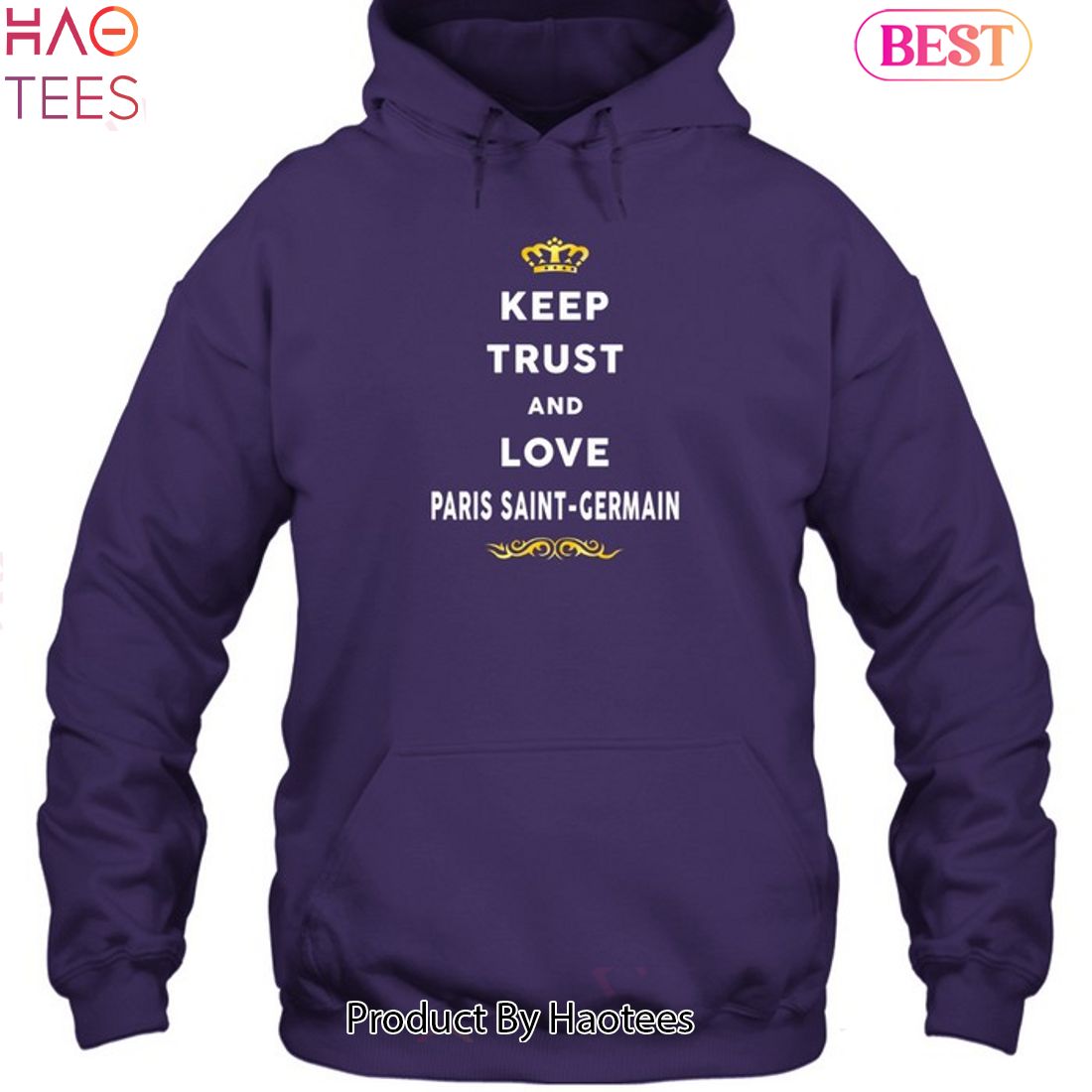 NEW Keep Trust And Love Paris Saint Germain Unisex T-Shirt NEW Keep Trust And Love Paris Saint Germain Unisex T-Shirt