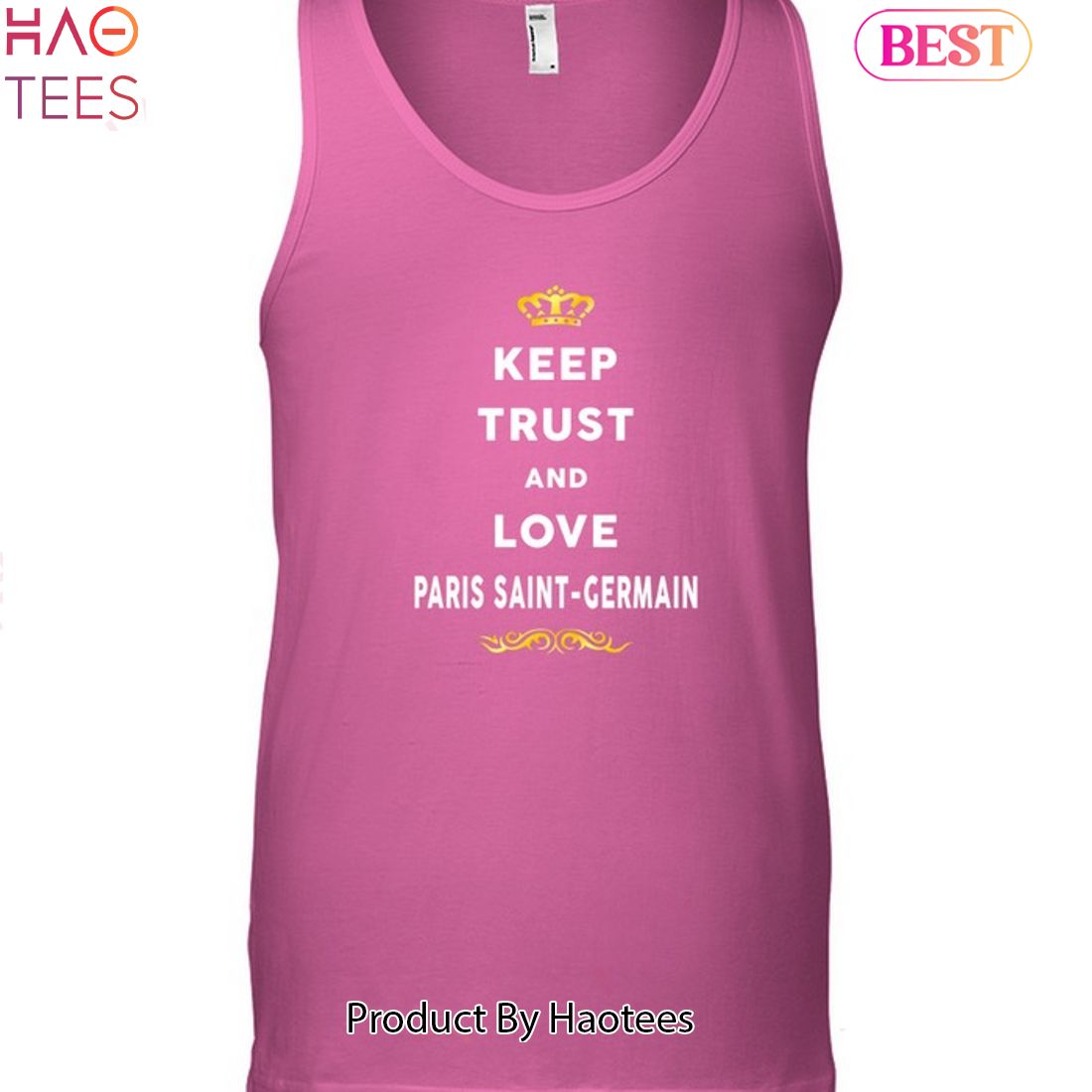 NEW Keep Trust And Love Paris Saint Germain Unisex T-Shirt NEW Keep Trust And Love Paris Saint Germain Unisex T-Shirt
