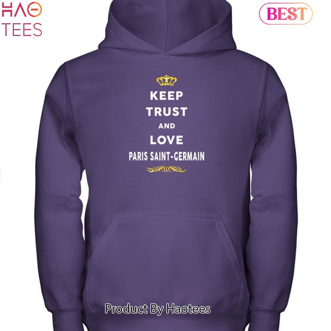 NEW Keep Trust And Love Paris Saint Germain Unisex T-Shirt NEW Keep Trust And Love Paris Saint Germain Unisex T-Shirt
