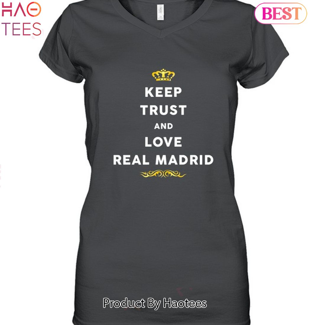 NEW Keep Trust And Love Real Madrid Unisex T-Shirt NEW Keep Trust And Love Real Madrid Unisex T-Shirt