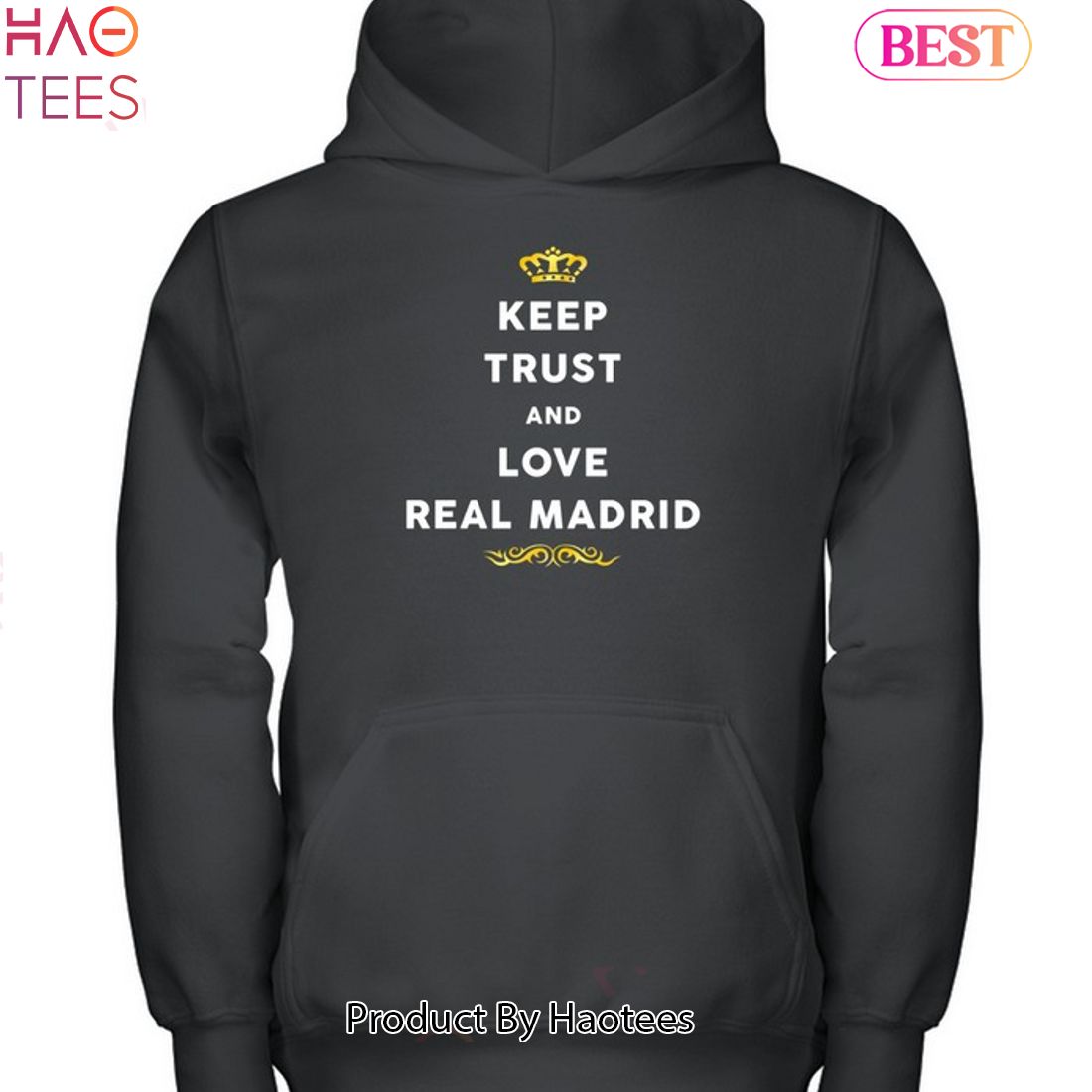 NEW Keep Trust And Love Real Madrid Unisex T-Shirt NEW Keep Trust And Love Real Madrid Unisex T-Shirt