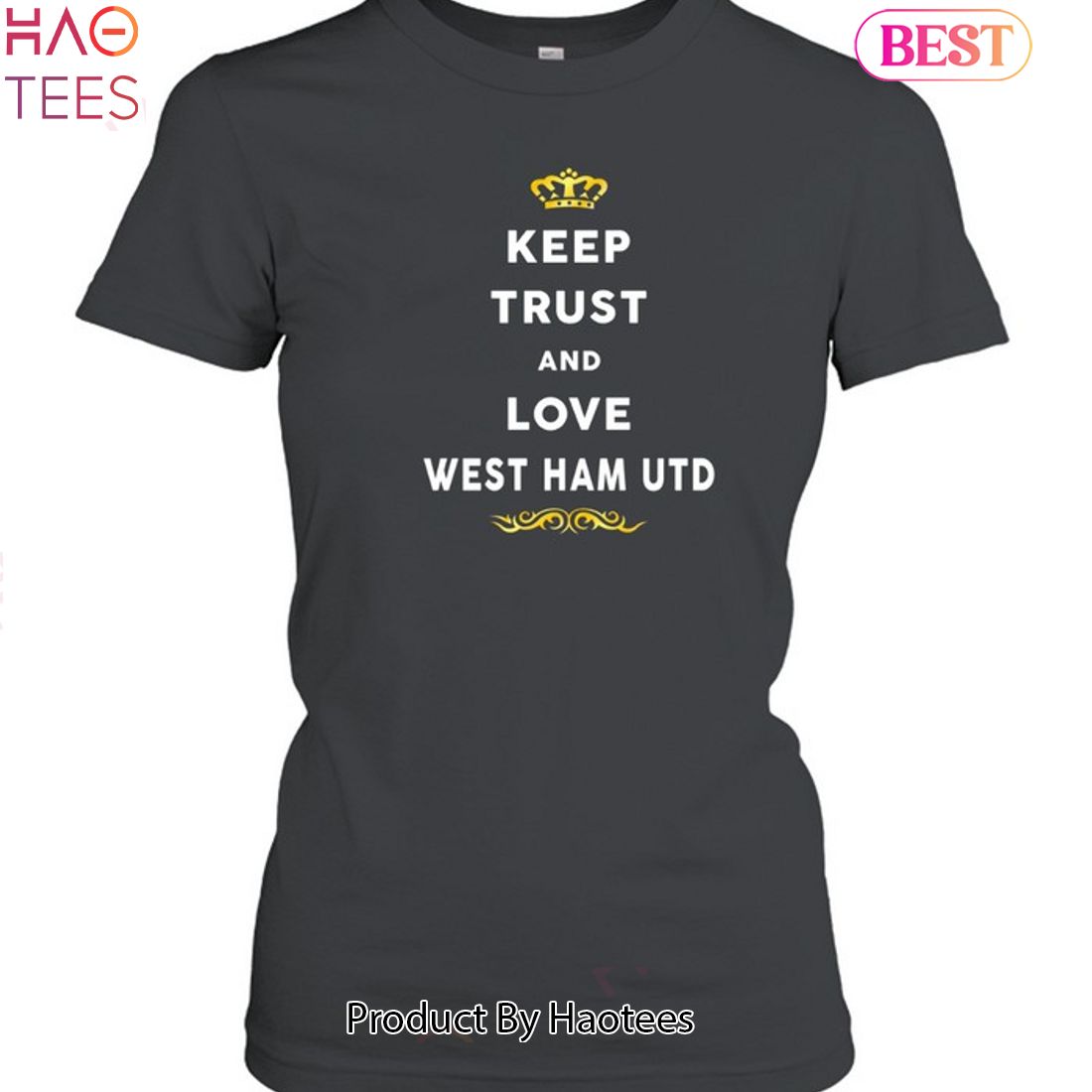 NEW Keep Trust And Love West Ham United Unisex T-Shirt NEW Keep Trust And Love West Ham United Unisex T-Shirt