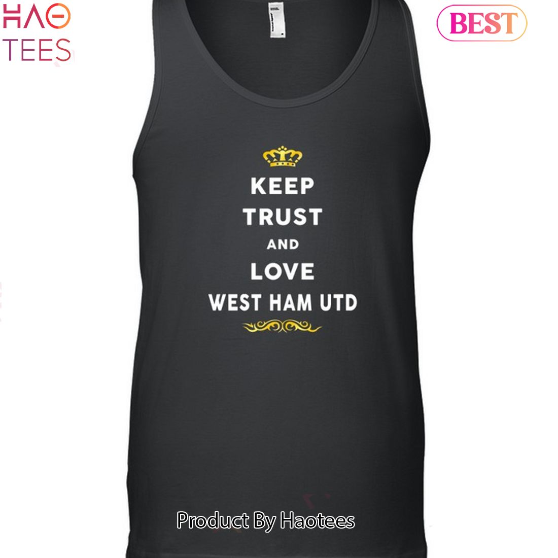 NEW Keep Trust And Love West Ham United Unisex T-Shirt NEW Keep Trust And Love West Ham United Unisex T-Shirt