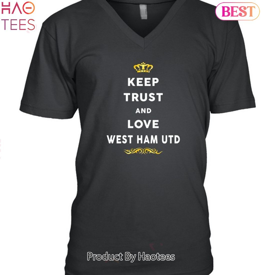 NEW Keep Trust And Love West Ham United Unisex T-Shirt NEW Keep Trust And Love West Ham United Unisex T-Shirt