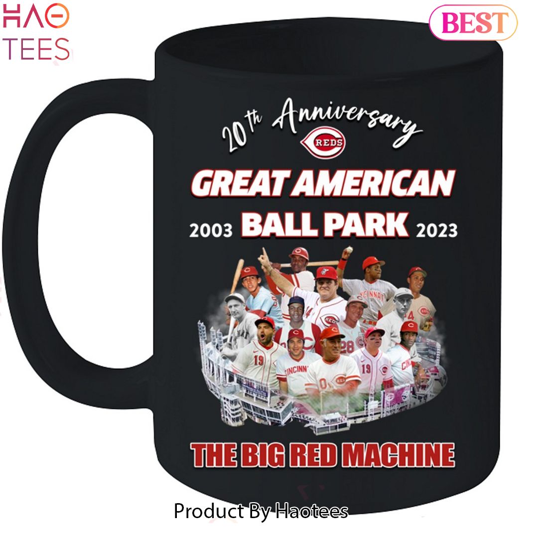 20th Anniversary Great American Ball Park 2003-2023 The Big Red Machine Unisex T-Shirt 20th Anniversary Great American Ball Park 2003-2023 The Big Red Machine Unisex T-Shirt