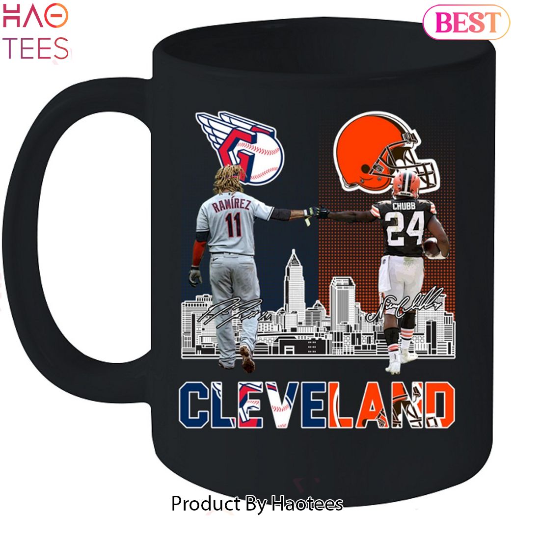 Cleveland Browns And Cleveland Guardians Unisex T-Shirt Cleveland Browns And Cleveland Guardians Unisex T-Shirt
