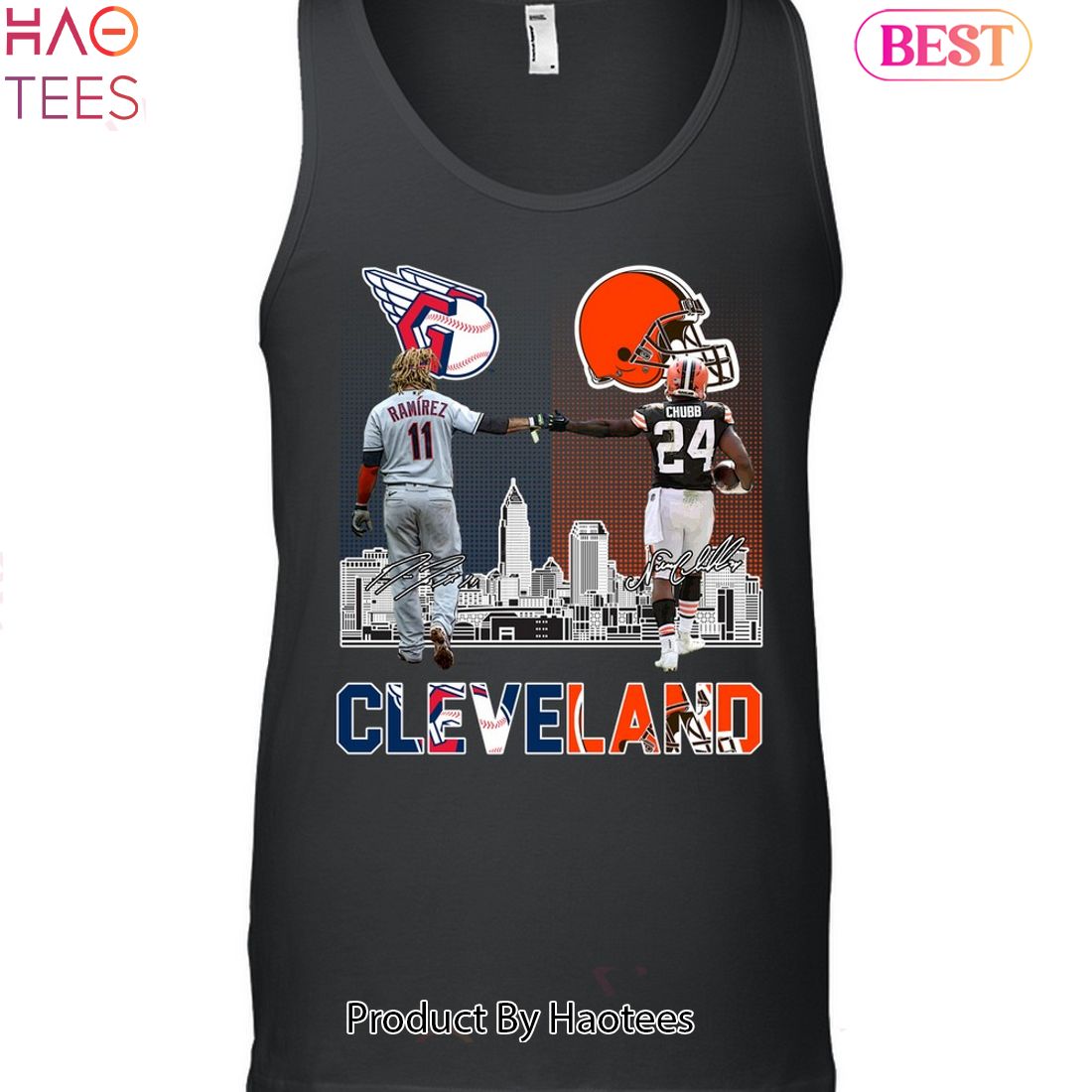 Cleveland Browns And Cleveland Guardians Unisex T-Shirt Cleveland Browns And Cleveland Guardians Unisex T-Shirt