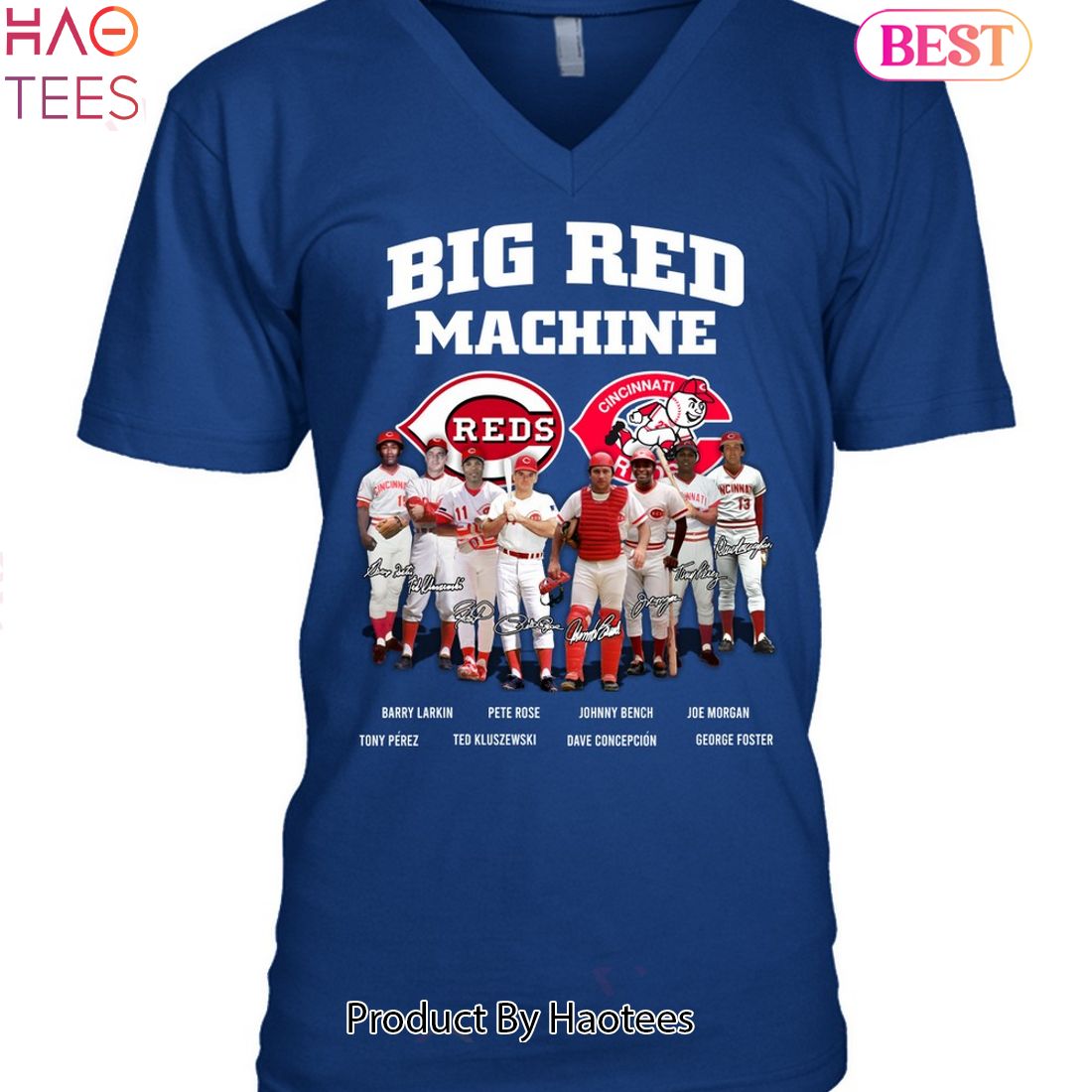 NEW 2023 Big Red Machine Cincinnati Reds Unisex T-Shirt NEW 2023 Big Red Machine Cincinnati Reds Unisex T-Shirt